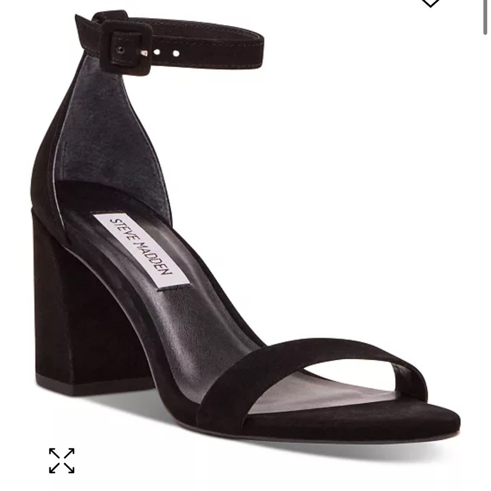 Steve Madden black heel - size 6